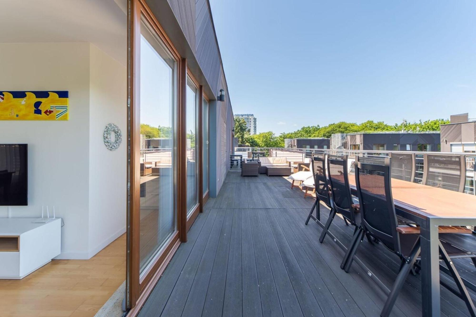 Premium Penthouse E51 3 Schlafzimmer 2 Baeder 103qm Parking Free * Miedzyzdroje